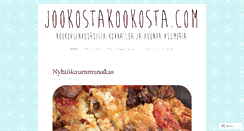 Desktop Screenshot of jookostakookosta.com